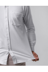 Kent White Long Sleeve Slimfit Shirt